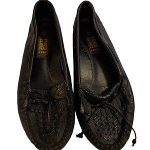 Faded Glory Leather moccasins men's 9.5 jessie style retro